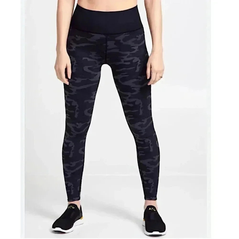 Soulcycle Camo Leggings New Seamless Gym Workout